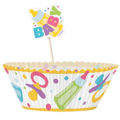 Baby Shower Cupcake Combo - Click Image to Close